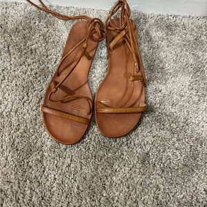 Fashion Nova Tan Gladiator Sandals